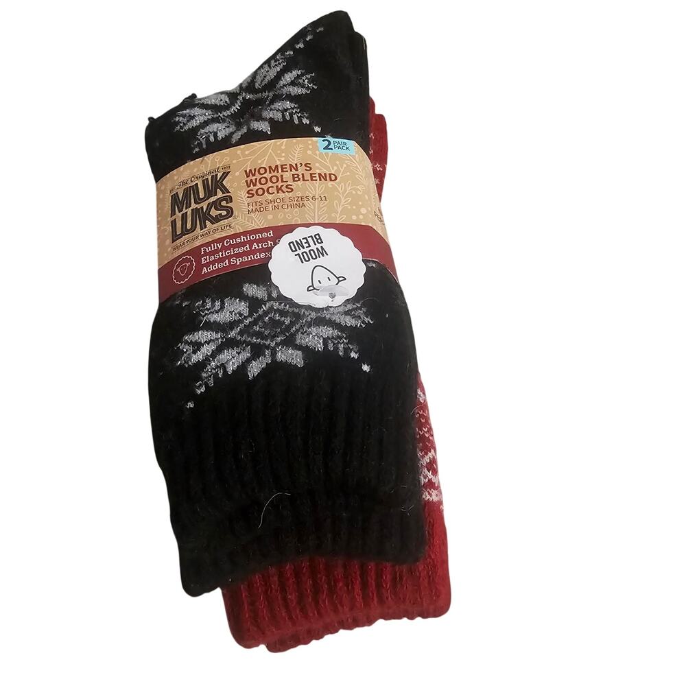 Muk Luks Wool Socks NWT